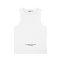 True Virtue ICØN - Women's White Acid Washed Tank Top