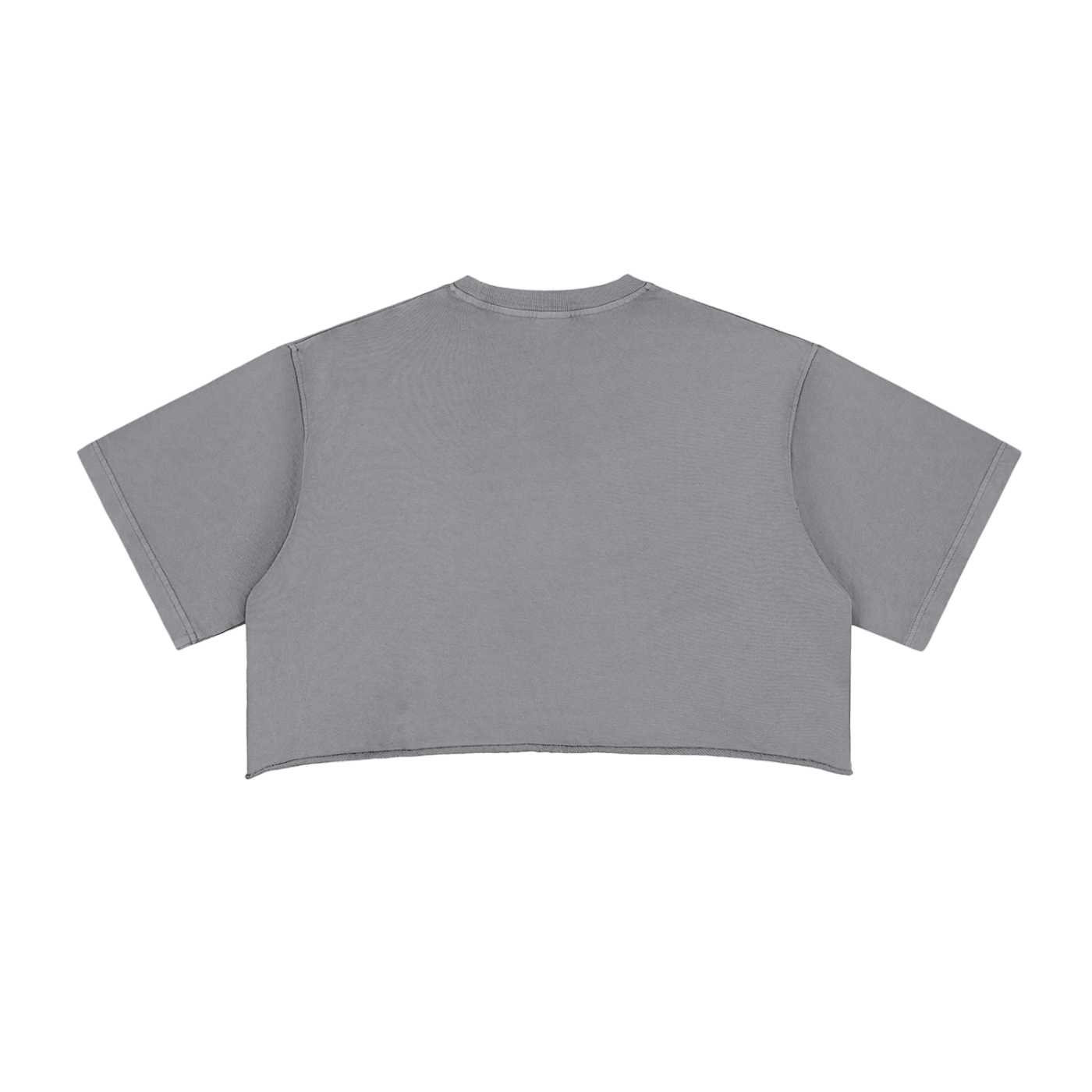 The Universe Is Mental - Women's Raw Edge Crop Top