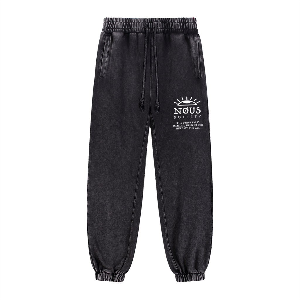 NØUS-Society,The-Divine-Mind,Acid-Washed,Stretch-Pants,Joggers,Spring-Summer,Year-Zero-Collection,2026-Collection