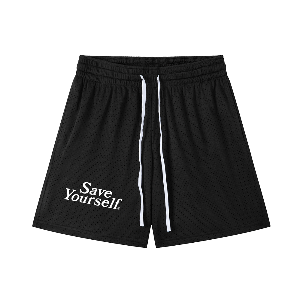 Save-Yourself,Mesh-Shorts,NØUS-Society,Spring-Summer,Year-Zero-Collection,2026-Collection,Athletics,Leisure