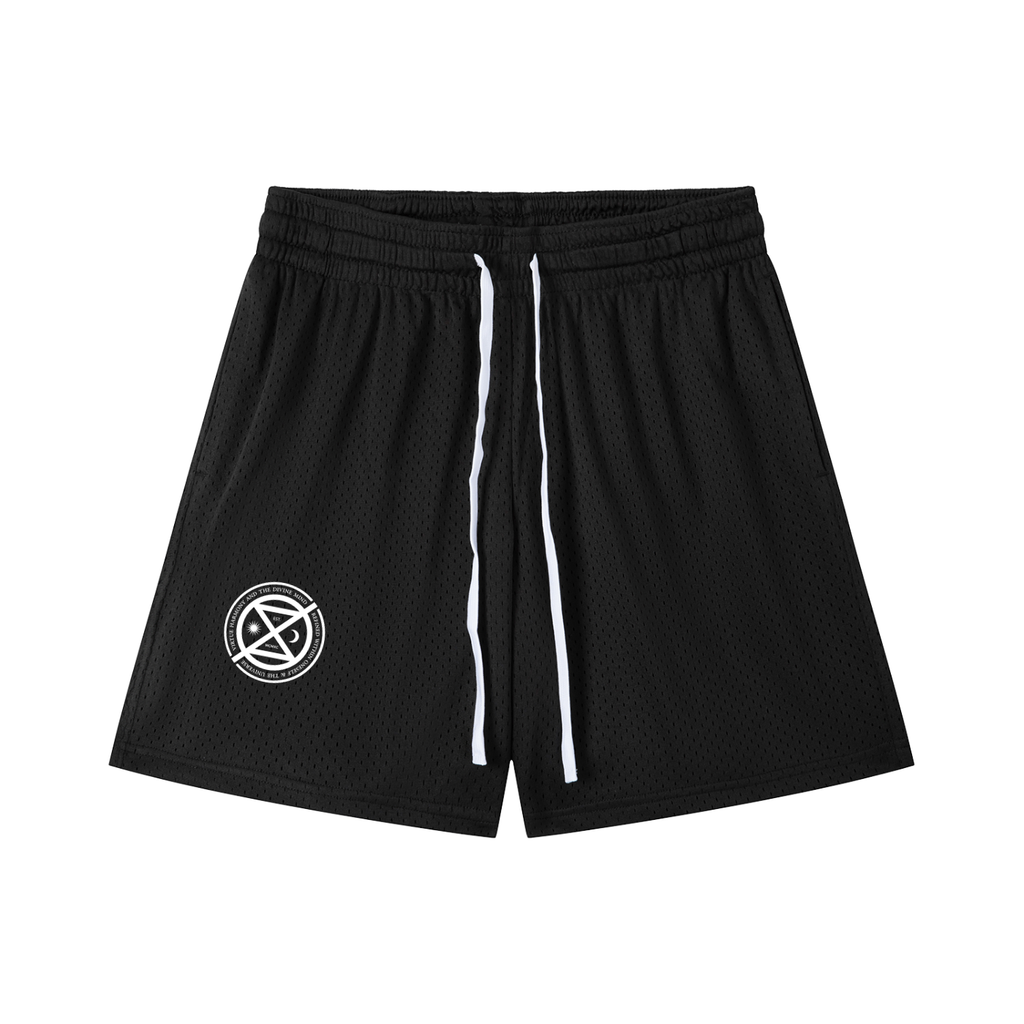 NØUS-Society,Sigl-Logo,Athletic-Shorts,Breathable-shorts,Black,Army-Green,Brown,2026-Collection,Year-Zero-Collection,Beyond-What-Is-Seen