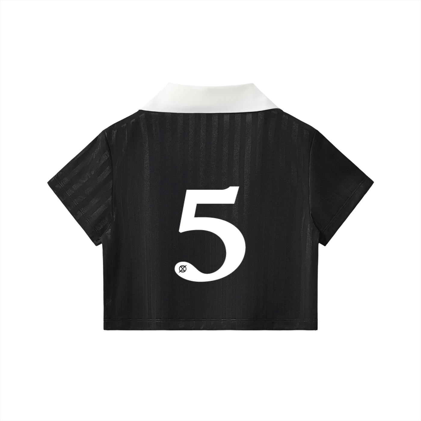 NØUS SØCIETY FC - Women's Collar Striped Cropped Jersey #5