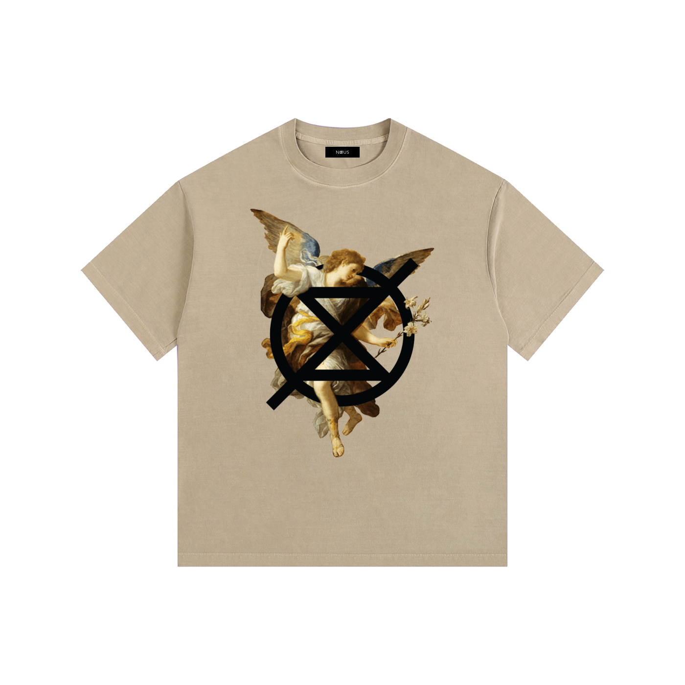 Guardian of the Sigil - Vintage Washed Oversized T-Shirt
