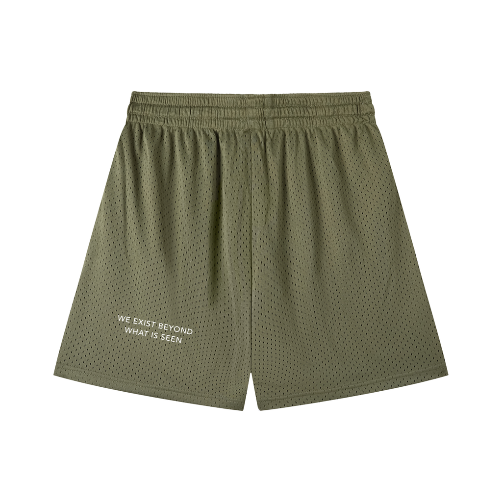NØUS-Society,Sigl-Logo,Athletic-Shorts,Breathable-shorts,Black,Army-Green,Brown,2026-Collection,Year-Zero-Collection,Beyond-What-Is-Seen