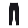 Black leggings on a white background