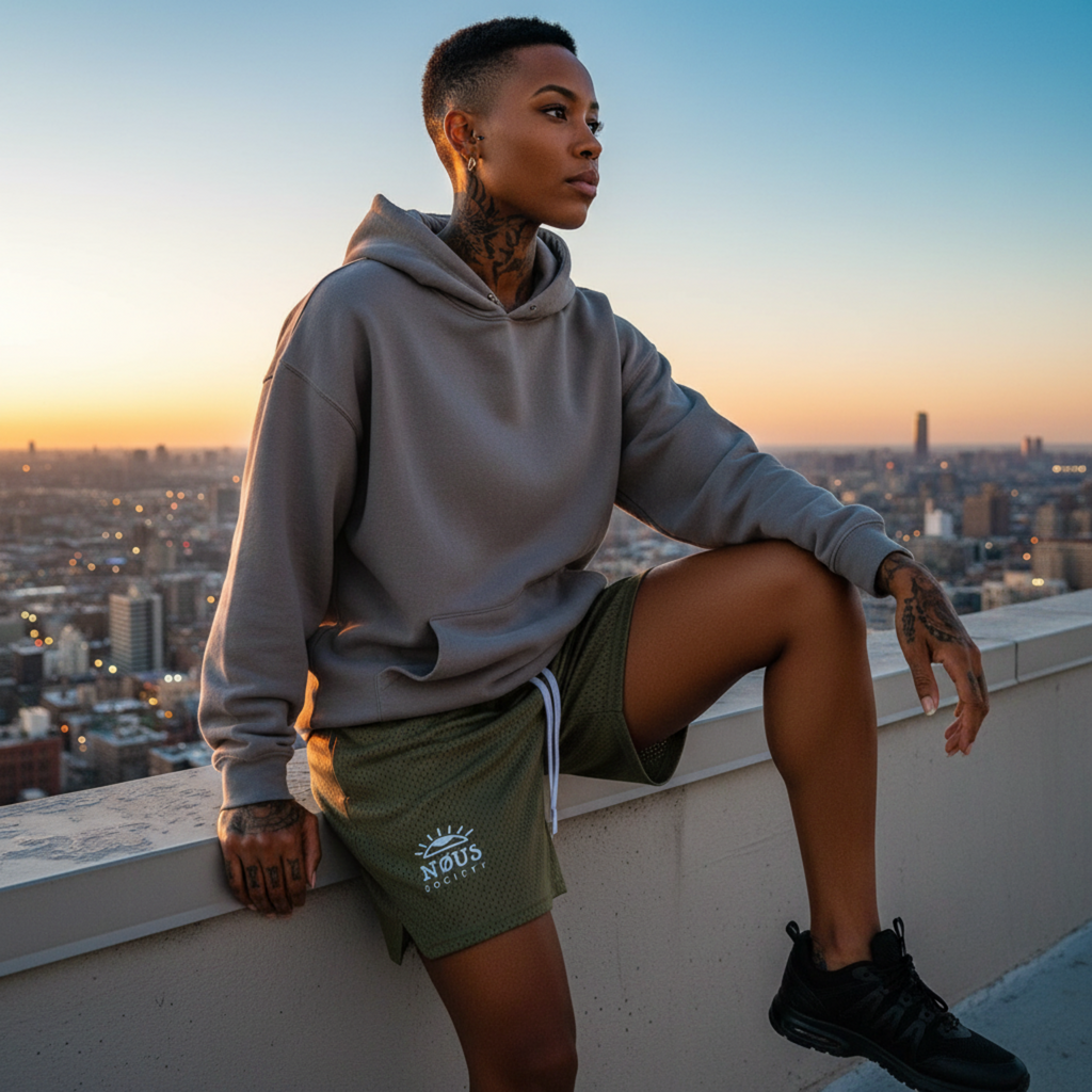 Divine Mind - The Universe Is Mental - Mesh Shorts