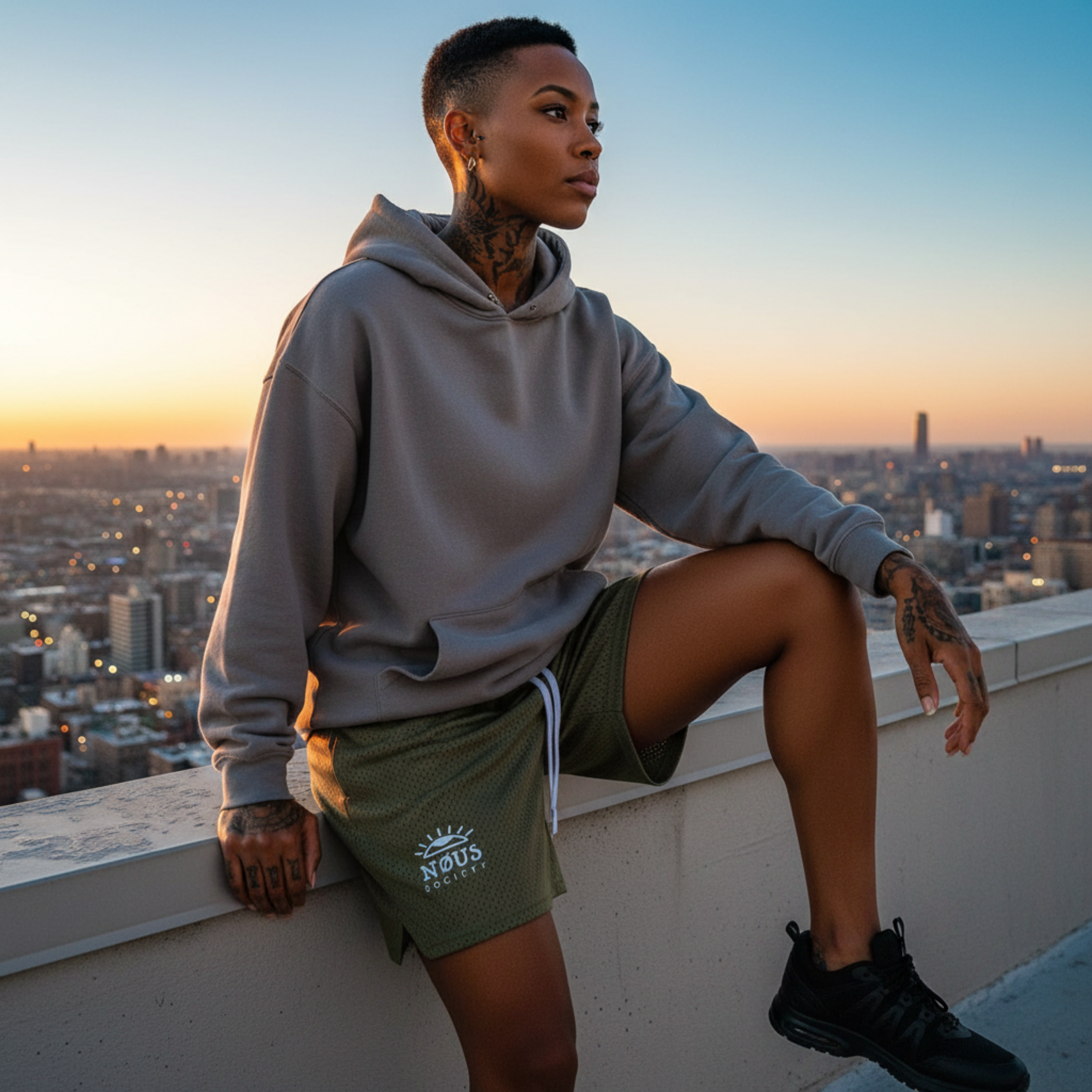 Divine Mind - The Universe Is Mental - Mesh Shorts
