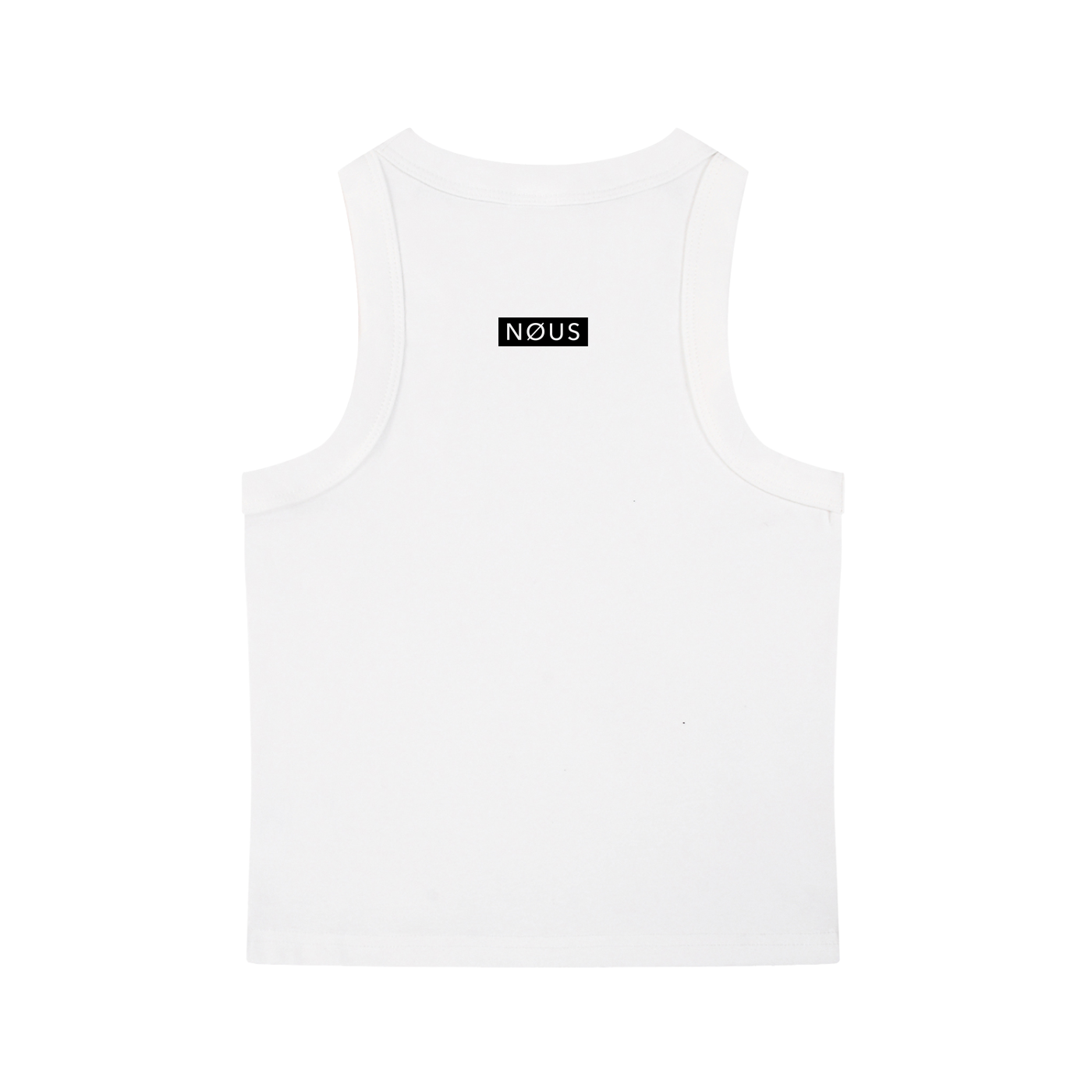 True Virtue ICØN - Women's White Acid Washed Tank Top