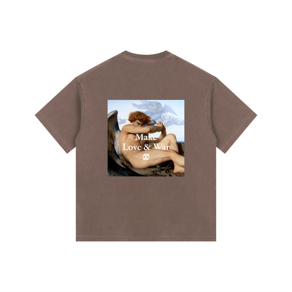 Make Love & War - Oversized Cotton T-Shirt