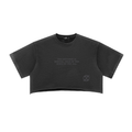 The Universe Is Mental - Women's Raw Edge Crop Top