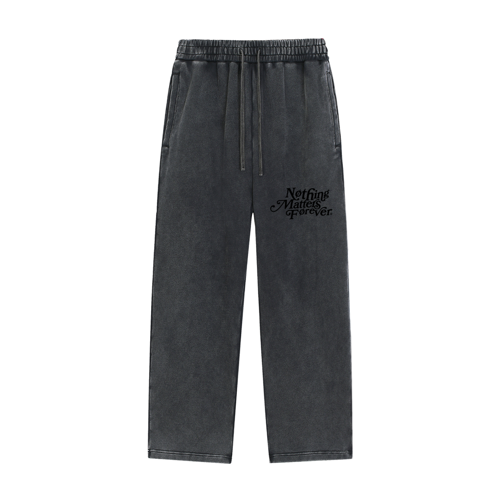 Nothing-Matters-Forever,NØUS-Society,Sweatpants,Faded,Acid-Washed,Spring-Summer,Year-Zero-Collection,2026-Collection,Leisure-ware,Comfy