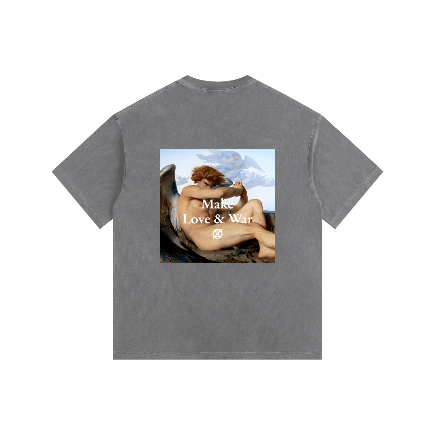 Make Love & War - Oversized Cotton T-Shirt