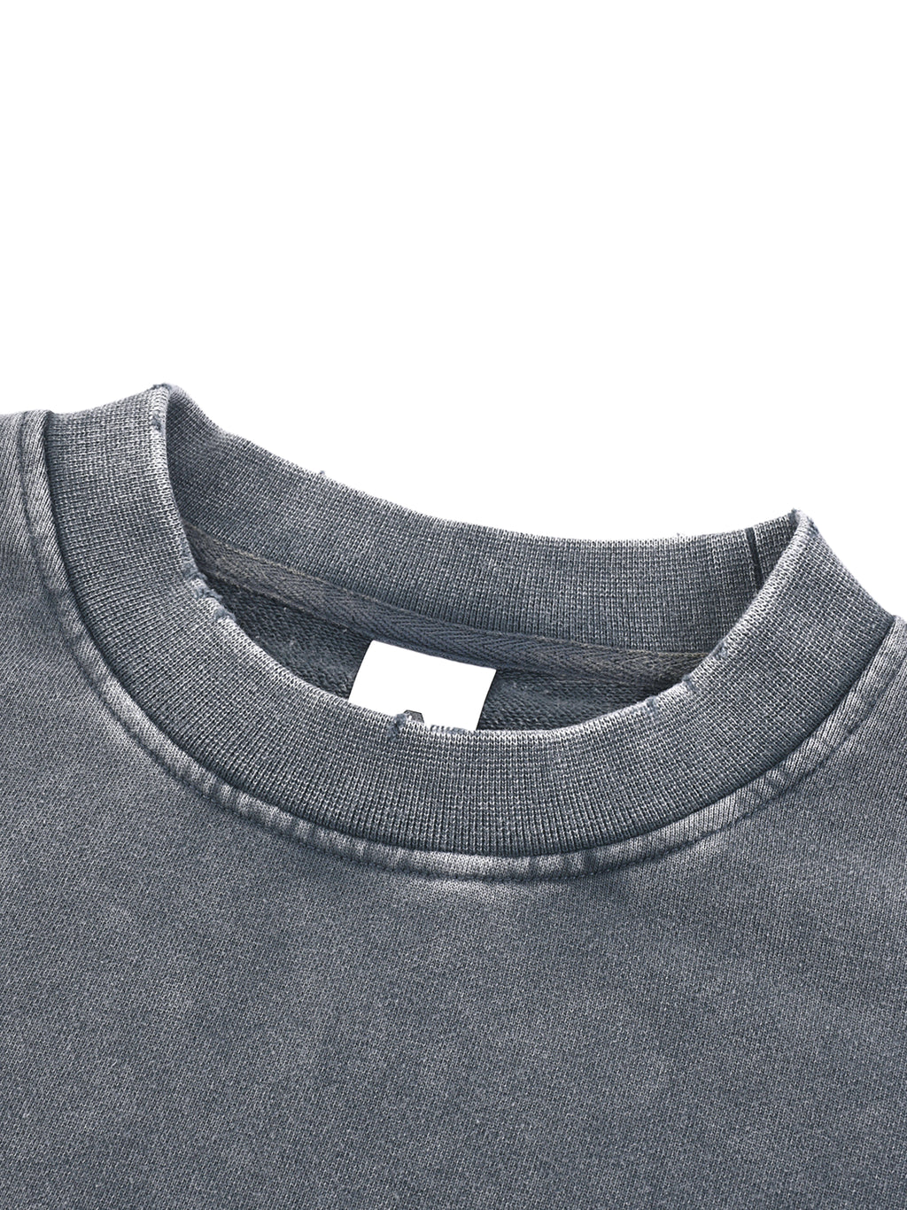 Save Yourself ICØN - Women's Acid Washed Cropped Sweatshirt