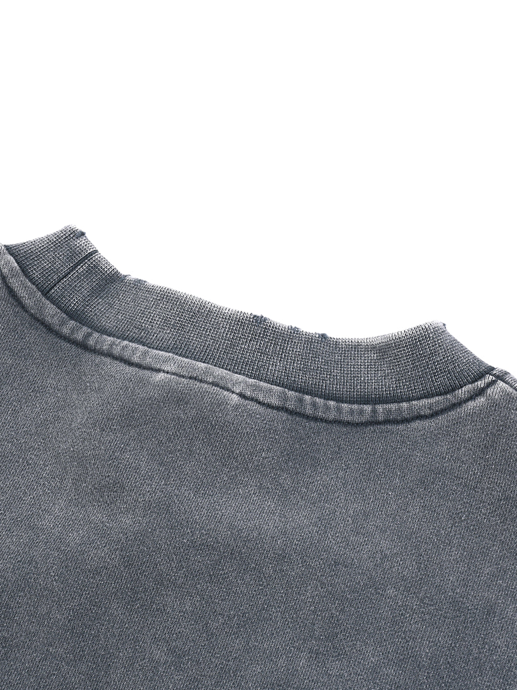 Save Yourself ICØN - Women's Acid Washed Cropped Sweatshirt