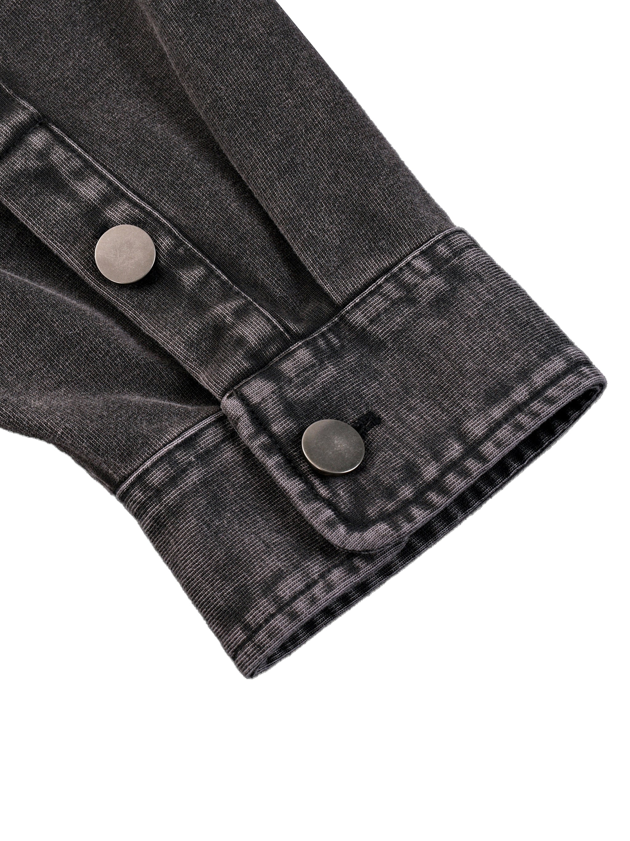 ICØN NØUS - Denim Vintage Washed Button-Up shirt