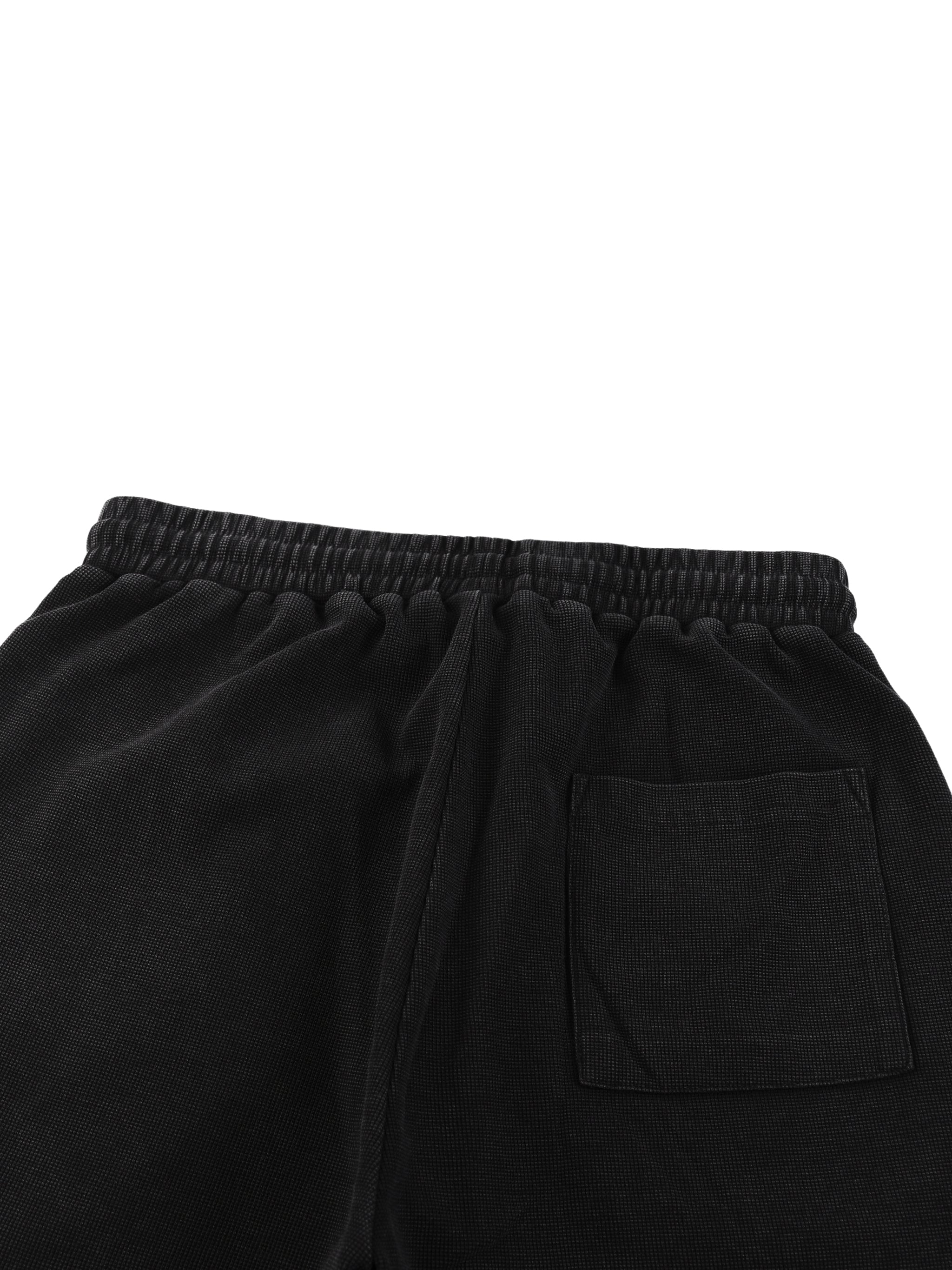 ICØN - Mineral Wash Waffle Knit Shorts